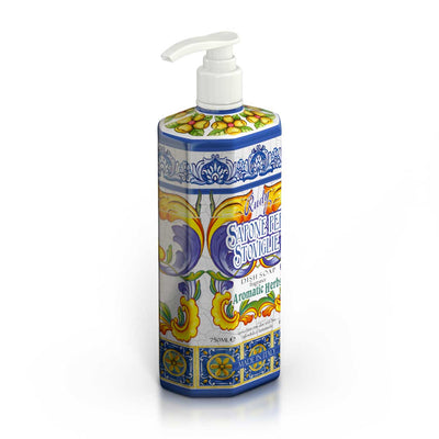 <b>Jabón de Platos - suave con las manos 750 mL</b><br>Hierbas Aromáticas<br><i>La Casa de Rudy</i>